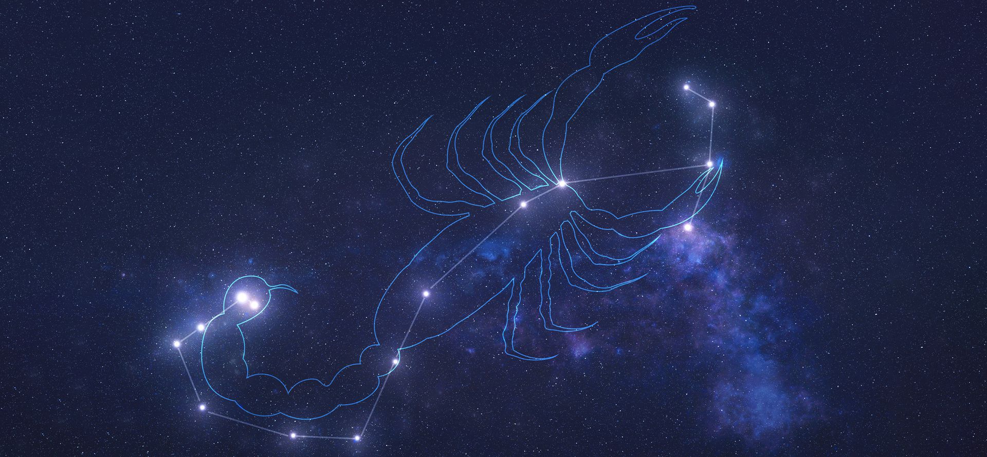 Scorpio constellation.