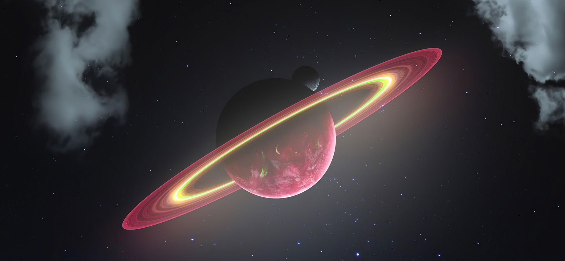 Saturn planet.
