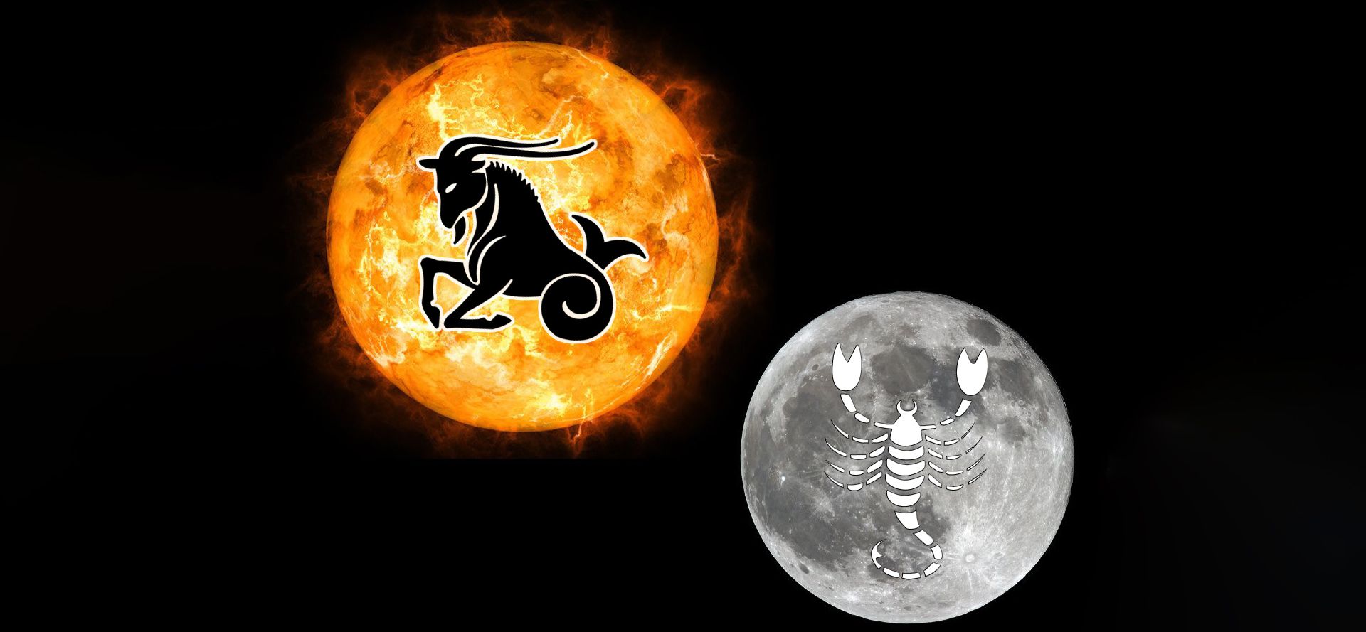 Capricorn in Sun Scorpio in Moon.