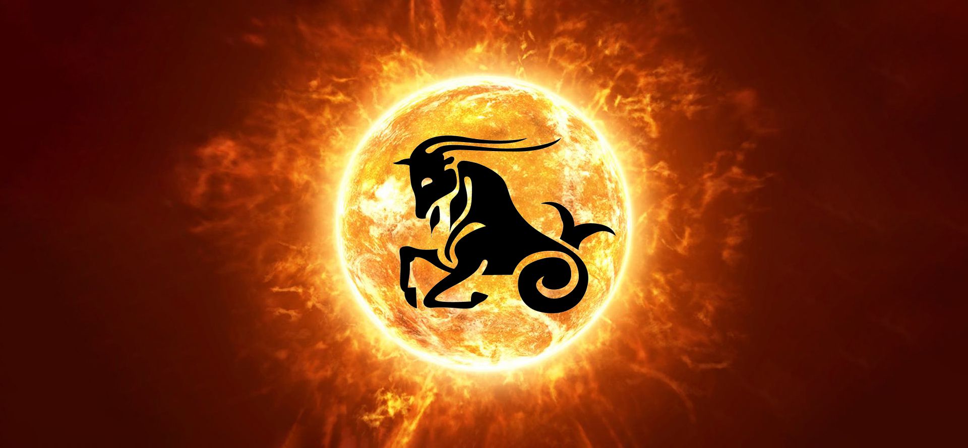 Capricorn in sun.