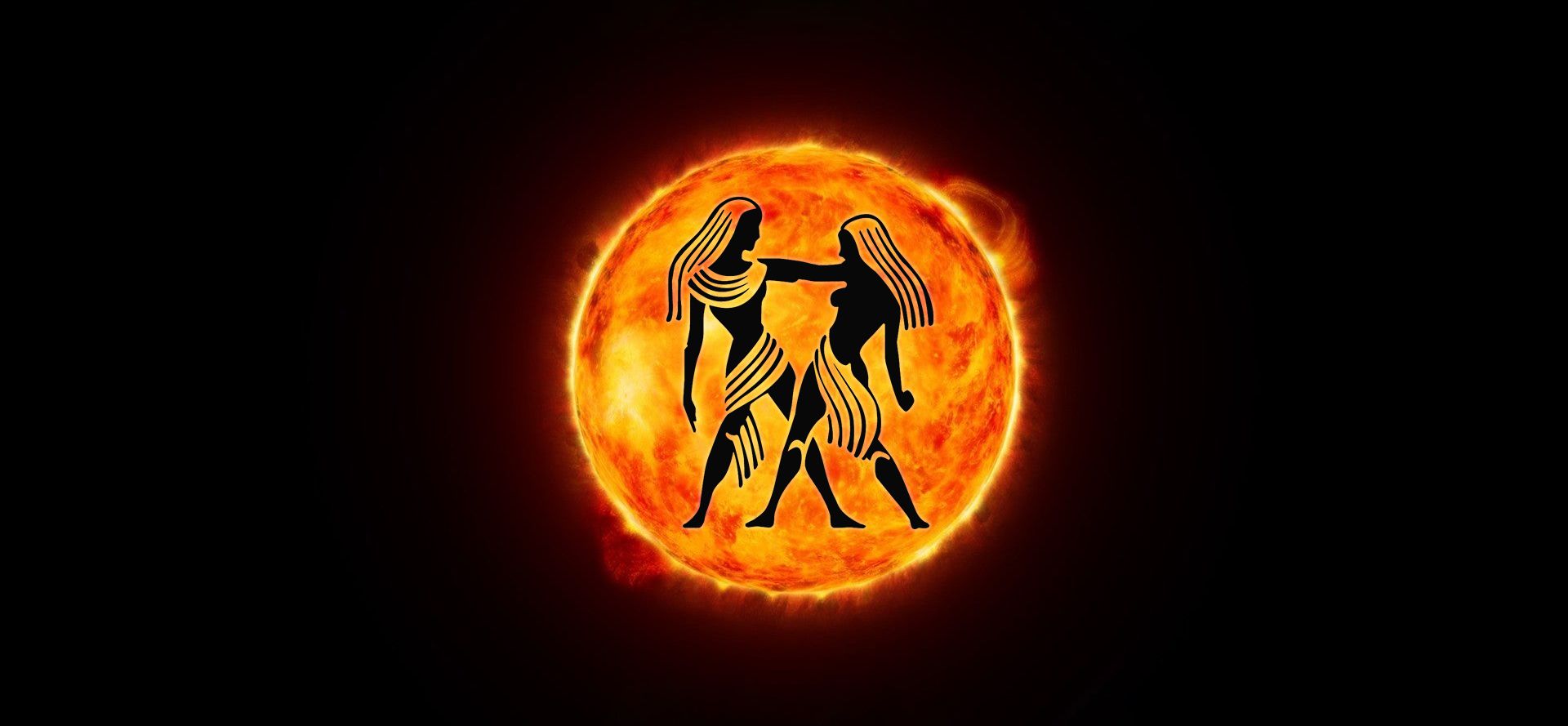 Gemini in sun.