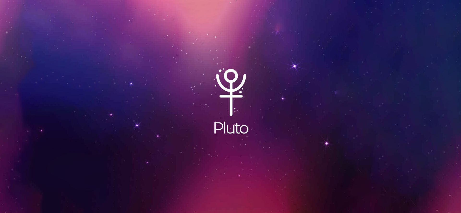 Pluto sign.