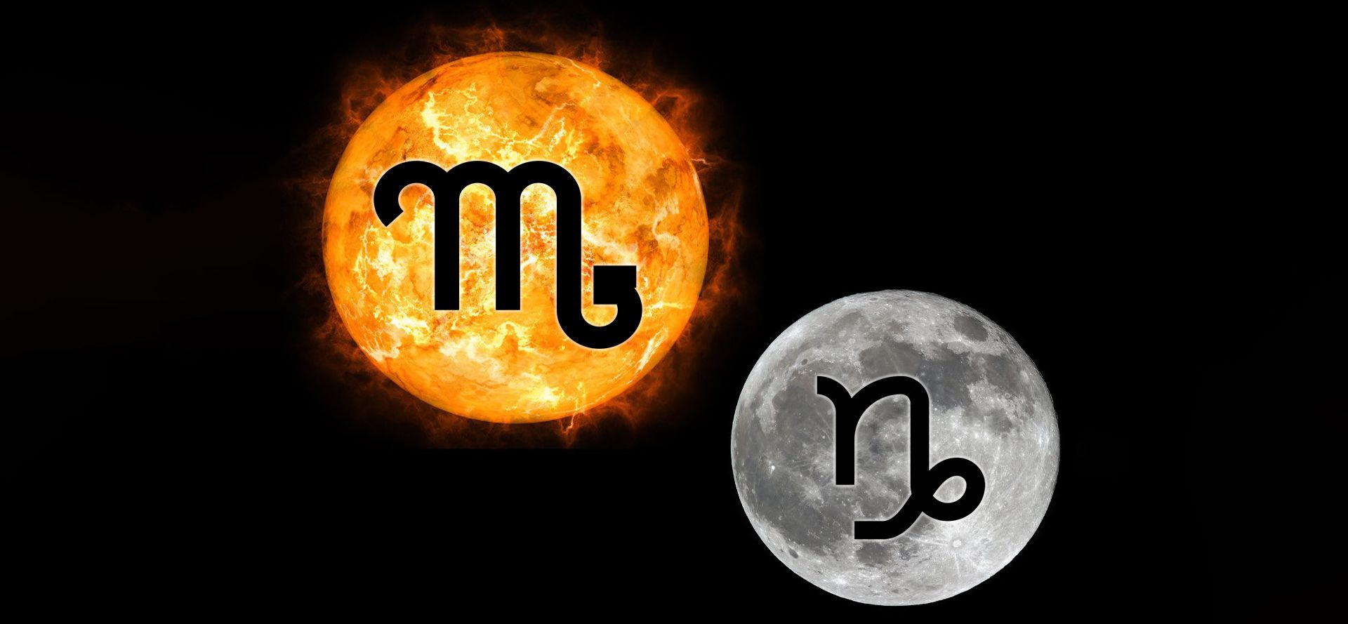 Scorpio in sun capricorn in moon.