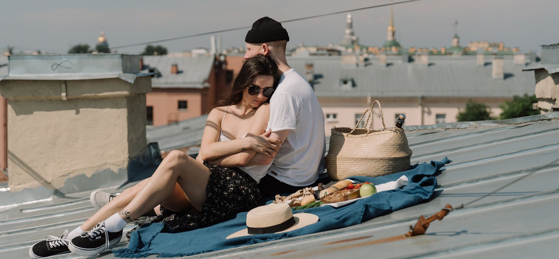 Woman cooking delicious food for Taurus man.