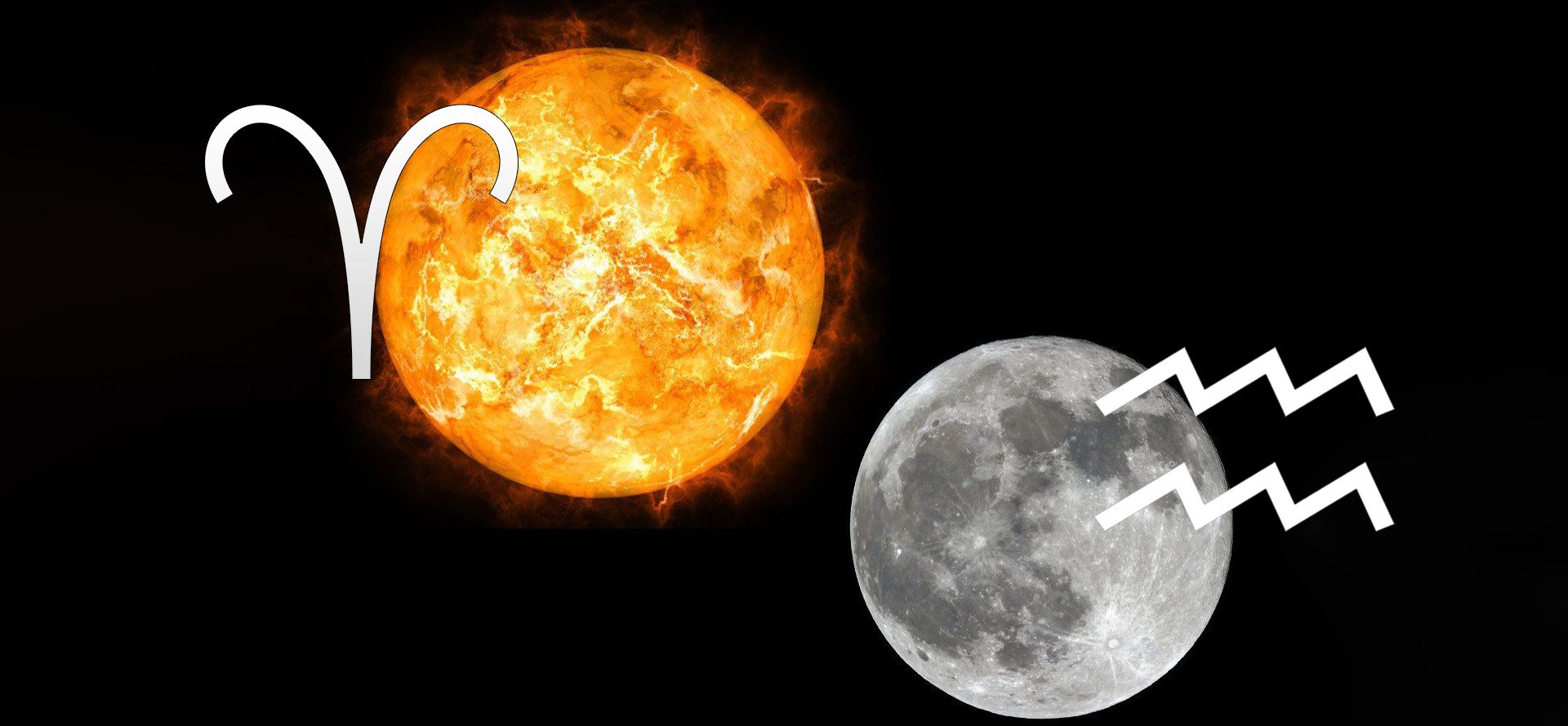 Aries Sun and Aquarius Moon.