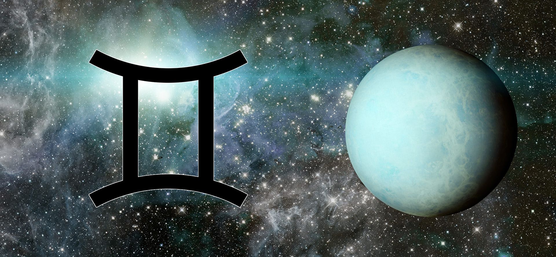 Uranus and gemini sign.