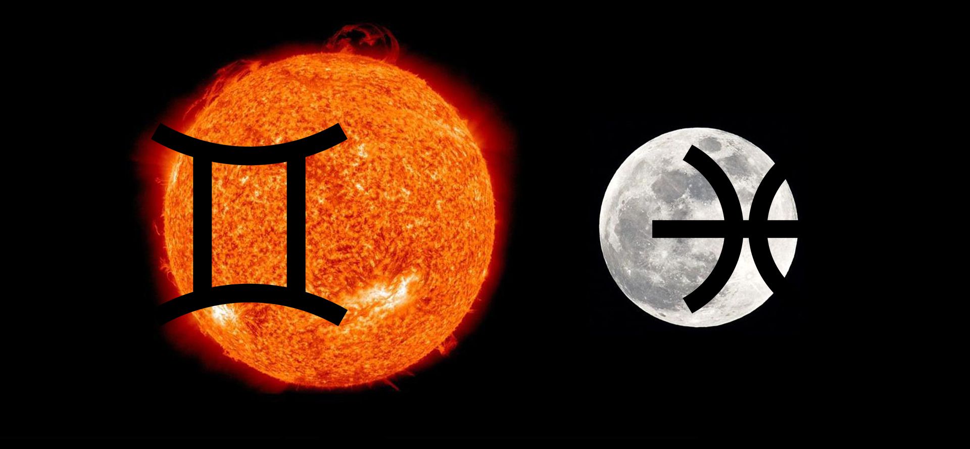 Gemini Sun and Pisces Moon.