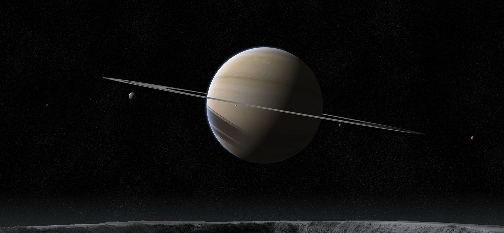 Saturn planet.