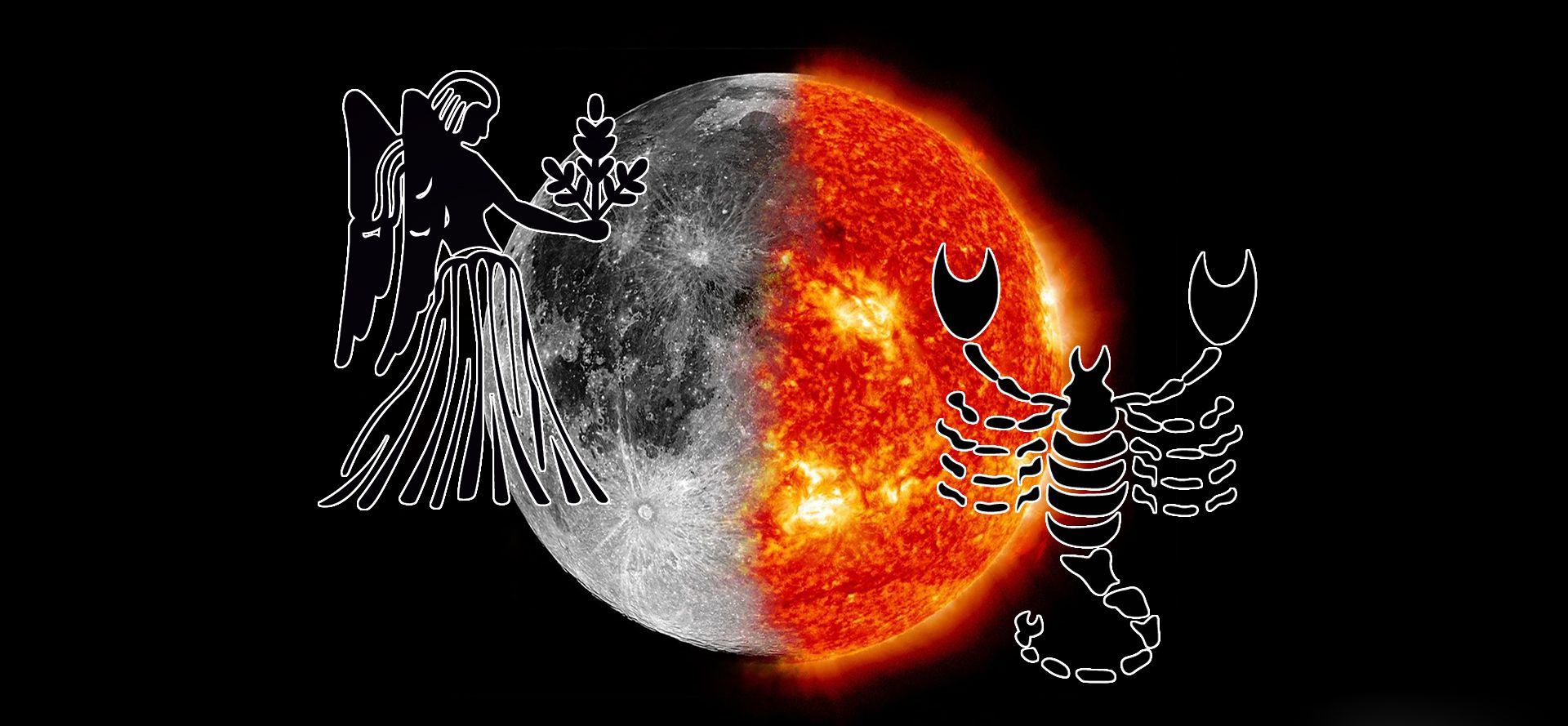 Scorpio Sun and Virgo Moon.